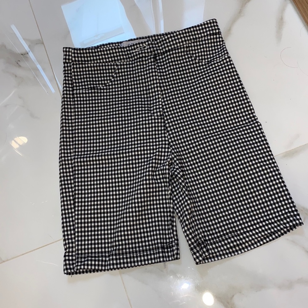 Adika Checkered Shorts